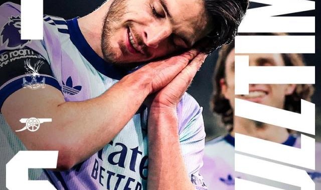 【英超】耶稣梅开四箭齐发！阿森纳5比1大胜水晶宫