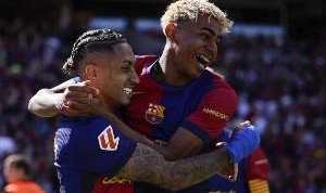 世体预测巴萨首发：费兰、佩德里、德容、拉菲尼亚、亚马尔在列